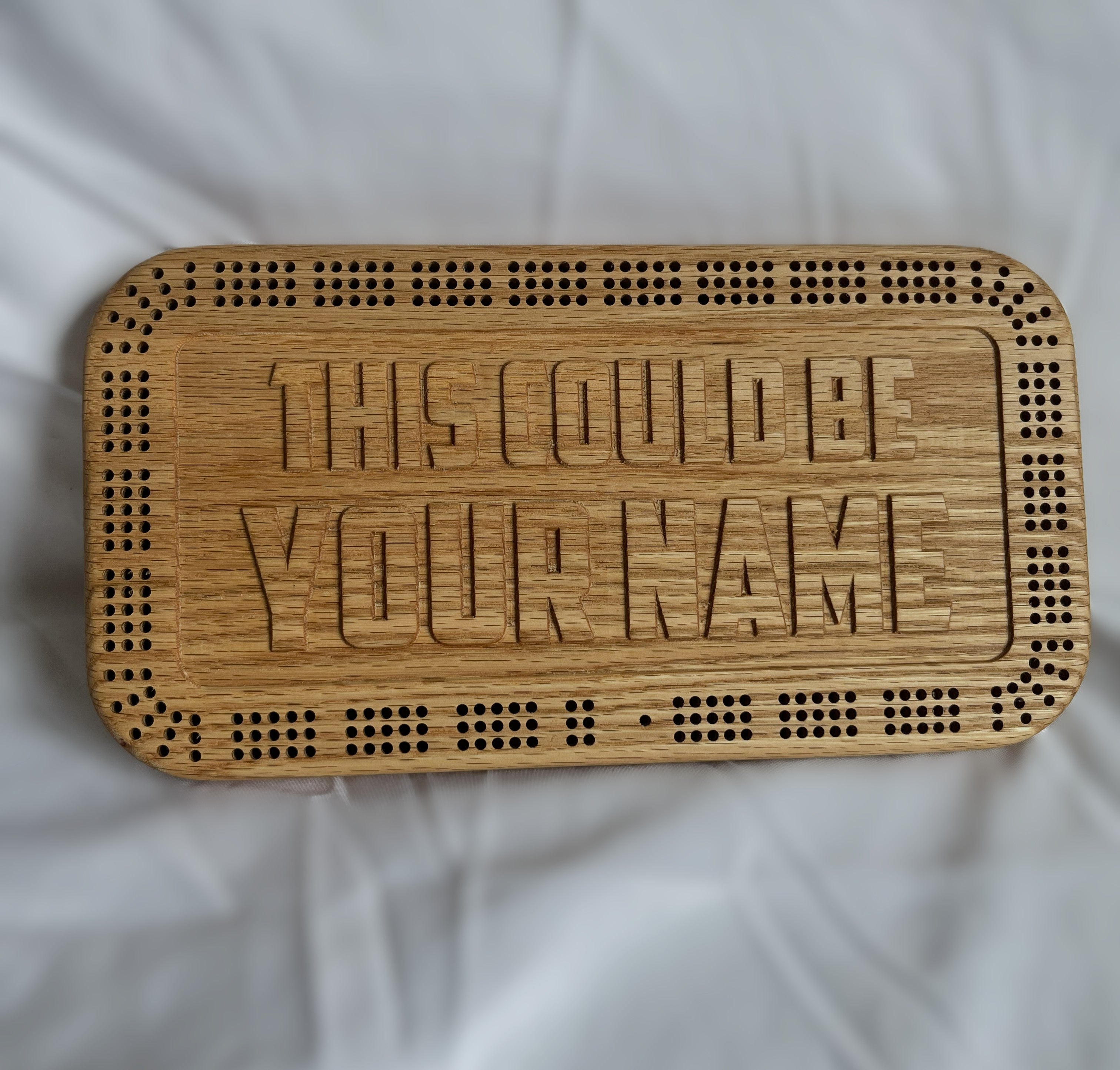 CB3-Mini - Rectangular Cribbage Board