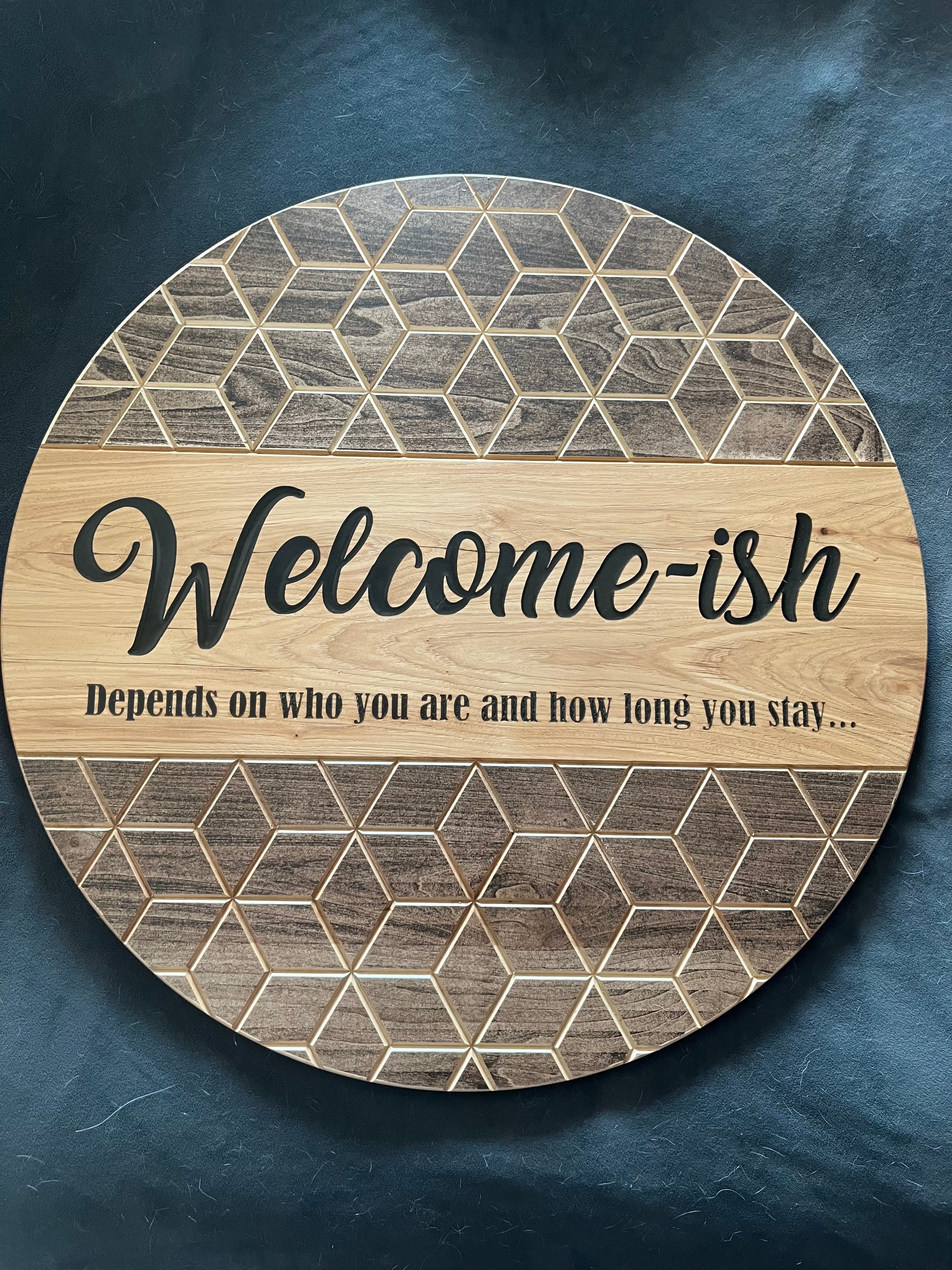Weolcome Sign