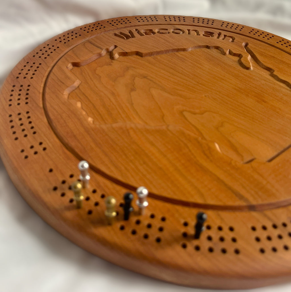 CB2 - Circular Cribbage Board