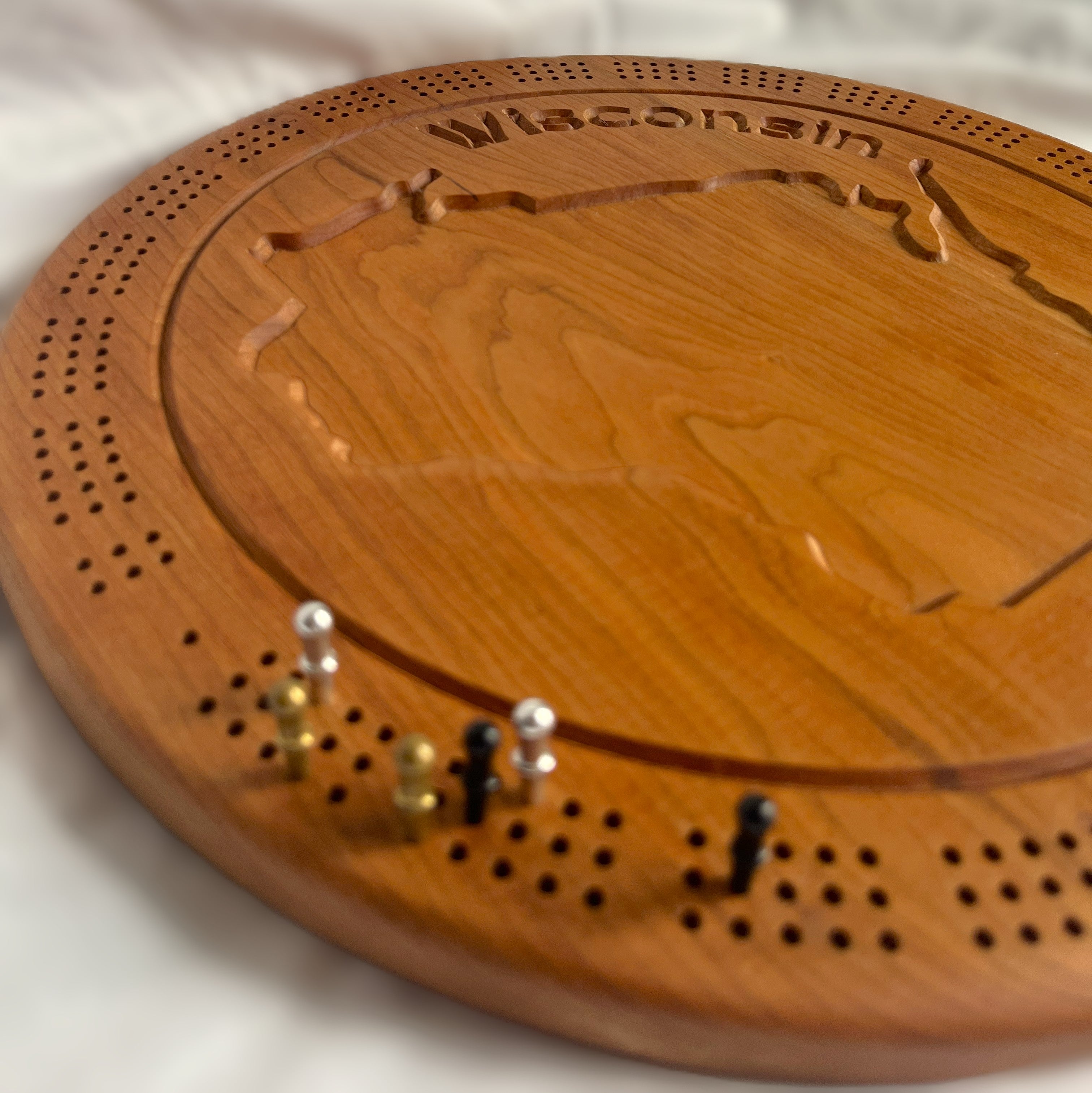 CB2 - Circular Cribbage Board